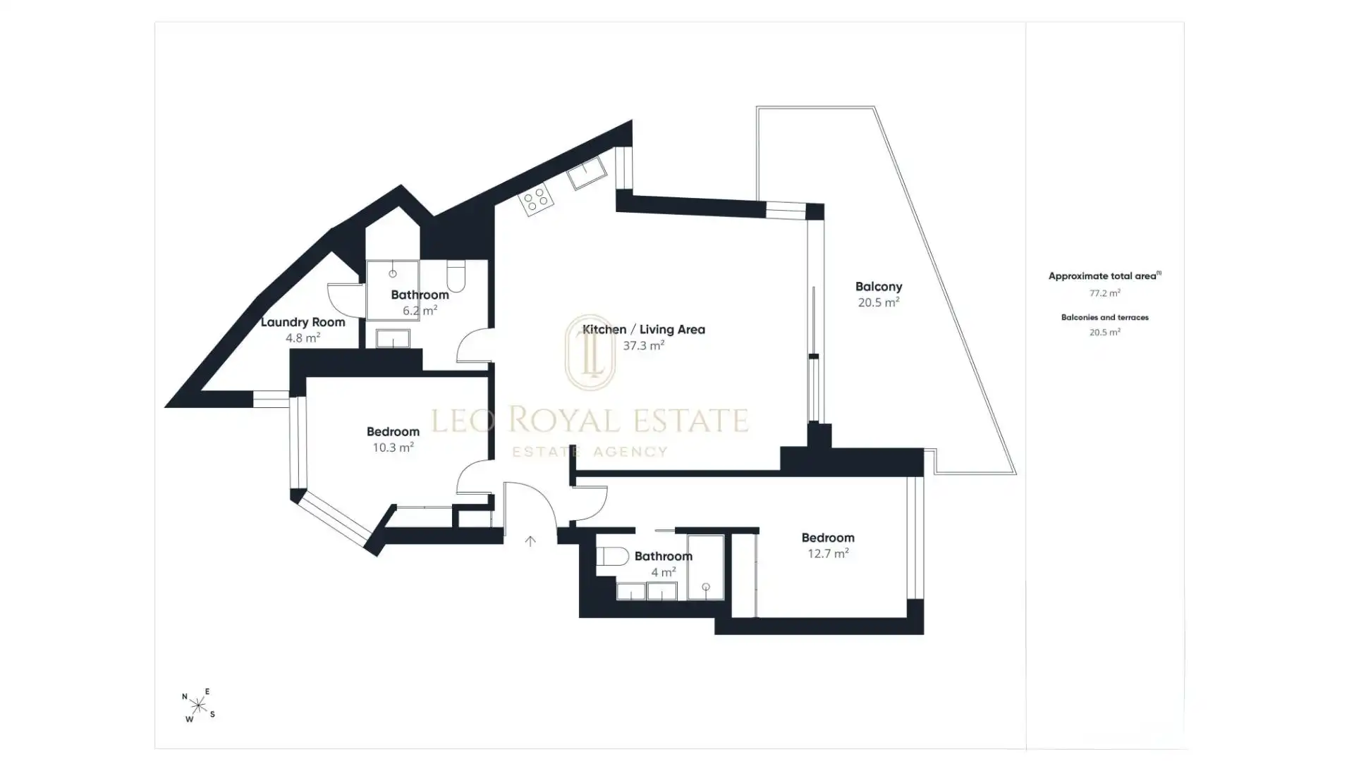 Apartamento con terraza en venta en Playa de Poniente, imagen 17