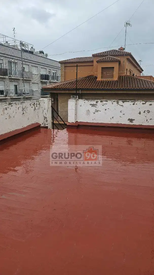 Vista exterior de Casa adosada en venta en Albuixech con Terraza
