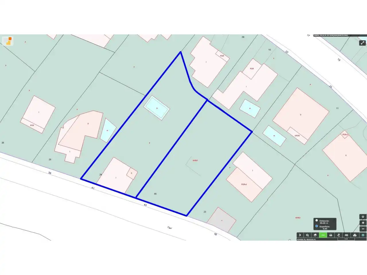 Residential land for sale in Anselm Clavé 41-43, imagen 5