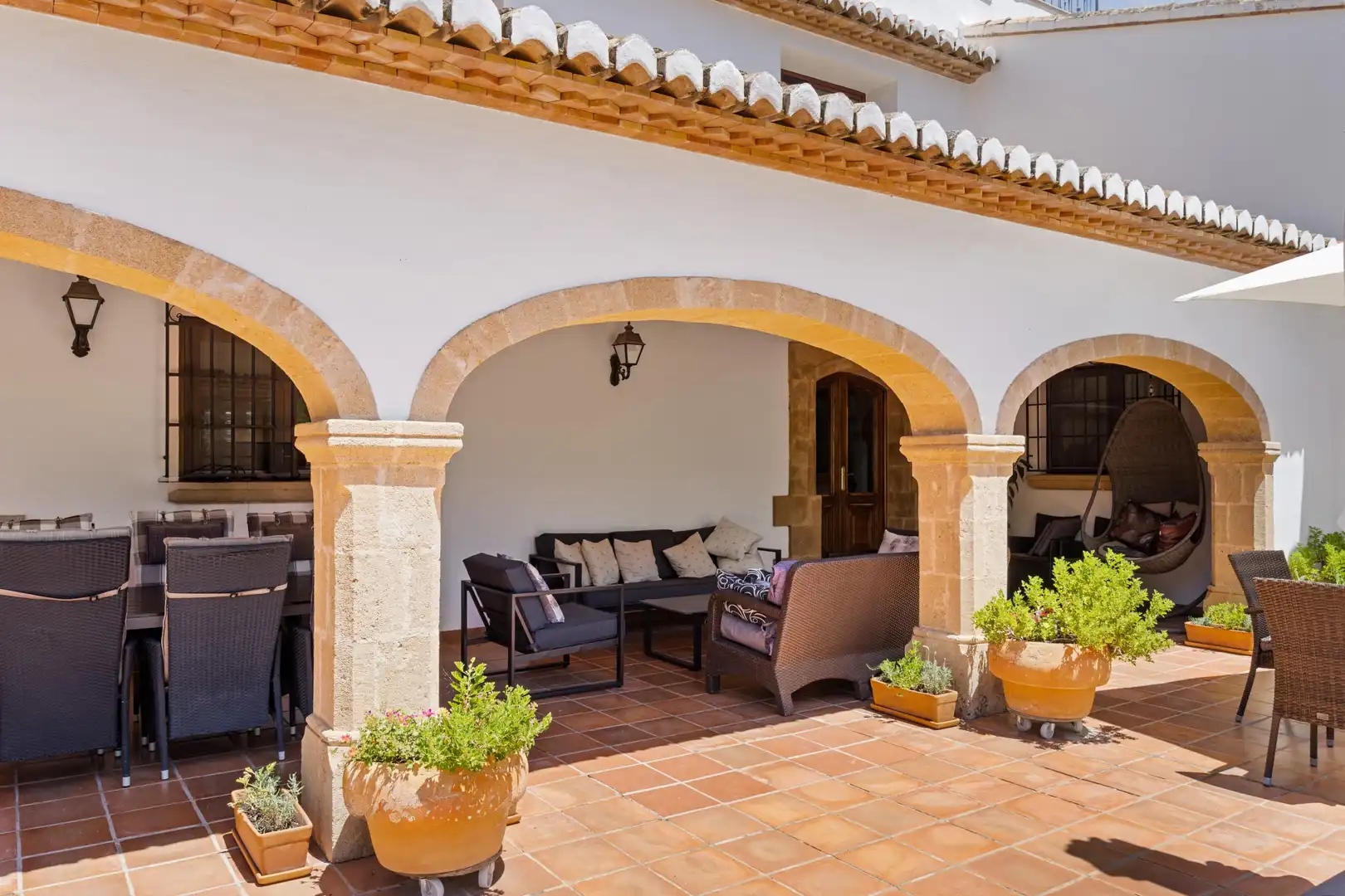 Terrace of Houses for sale in Jávea / Xàbia  with Air Conditioner, Terrace and Storage room