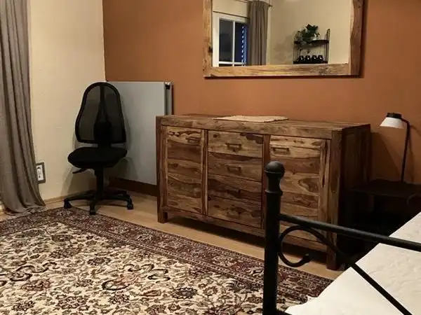 Schlafzimmer von Wohnung zur Miete in Barcelona mit Möbliert