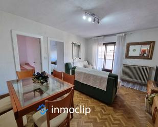 Living room of Attic to rent in Salamanca Capital  with Heating, Terrace and Furnished