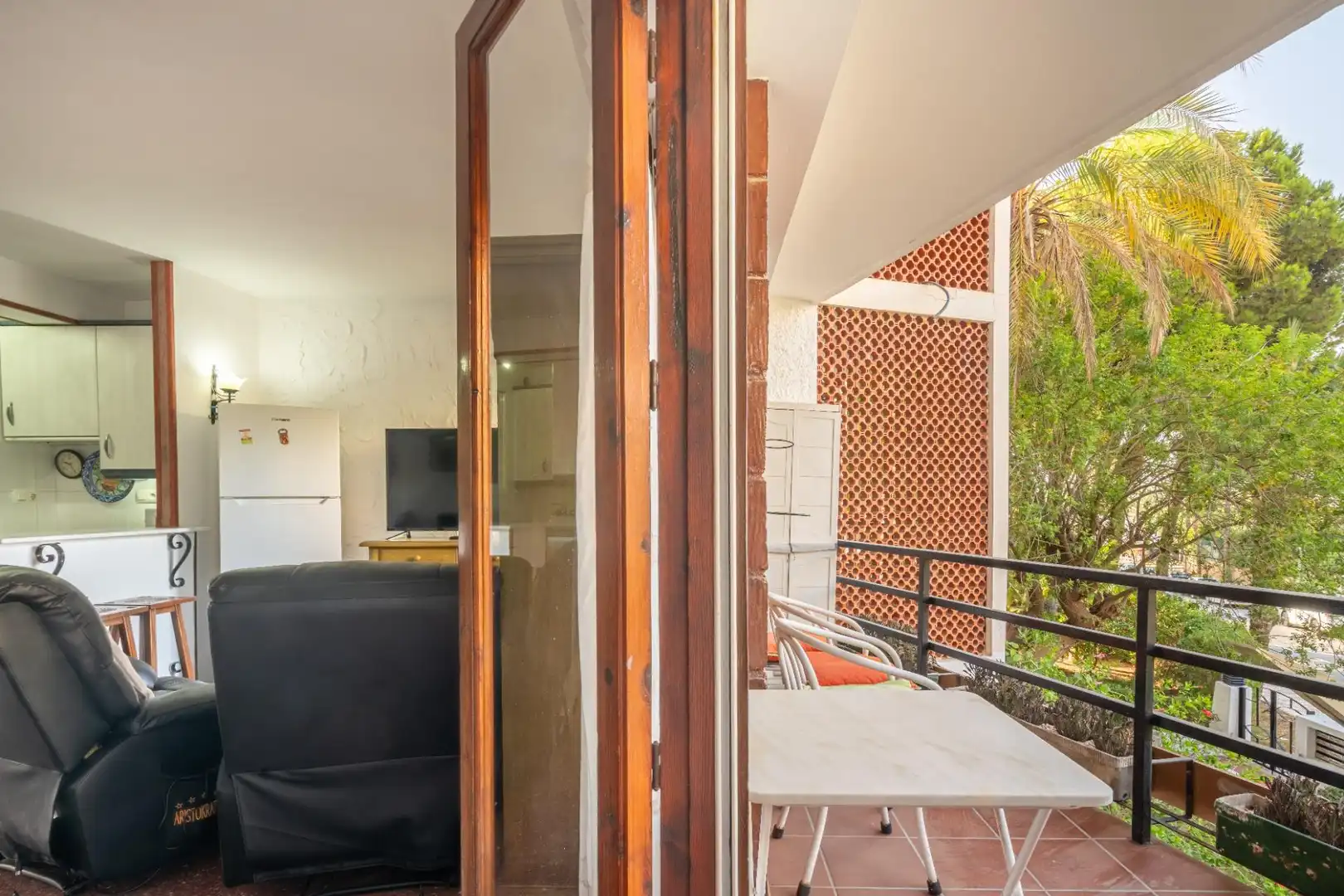 Balcony of Apartments for rent in Roquetas de Mar  with Furnished and Balcony
