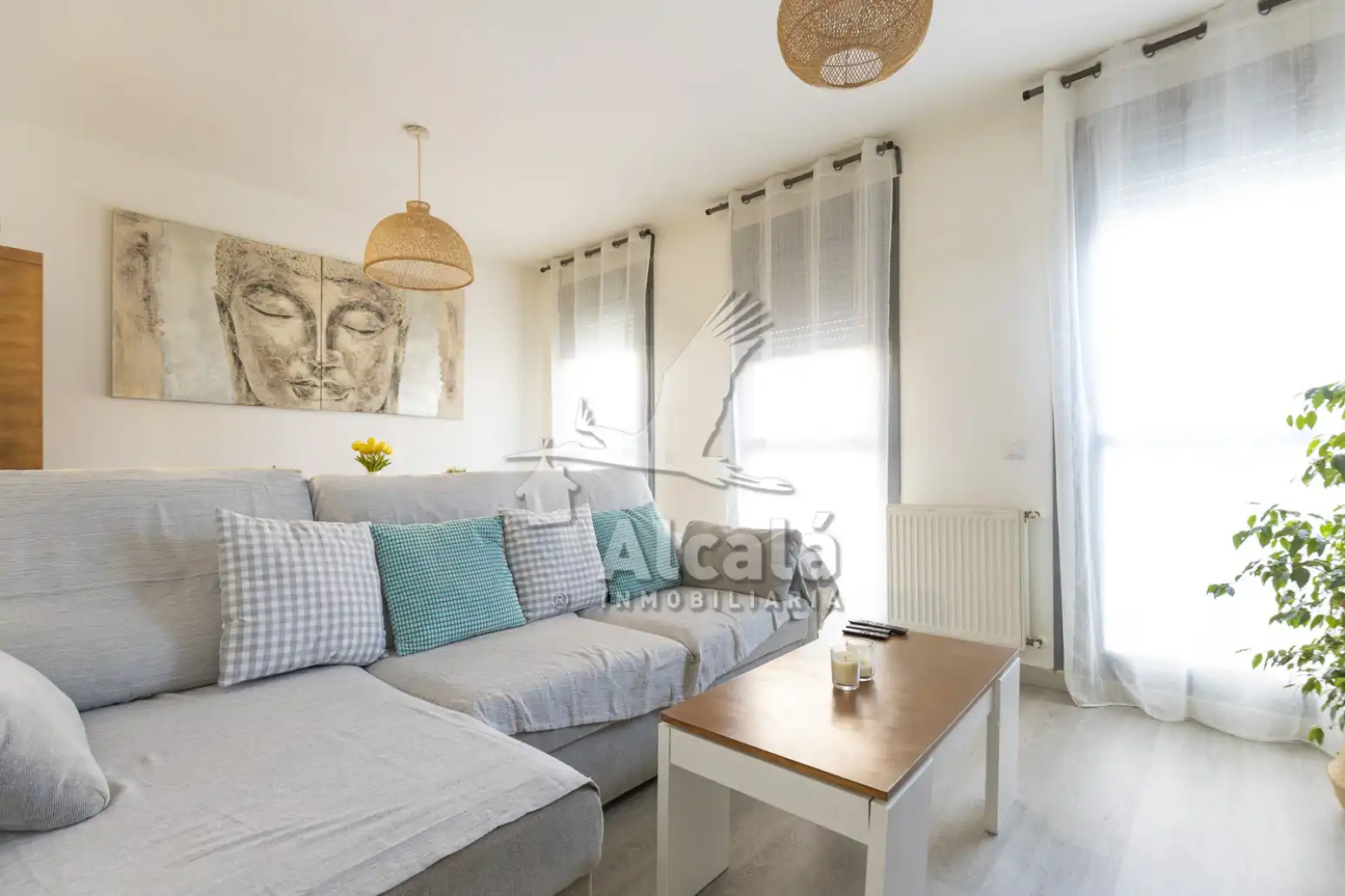 Schlafzimmer von Wohnung zum Verkauf in Villalbilla mit Klimaanlage, Heizung und Terrasse
