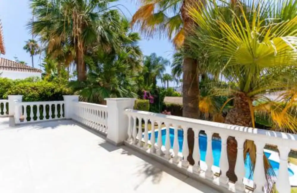 Terrace of Houses for rent in Marbella  with Air Conditioner, Private garden and Terrace
