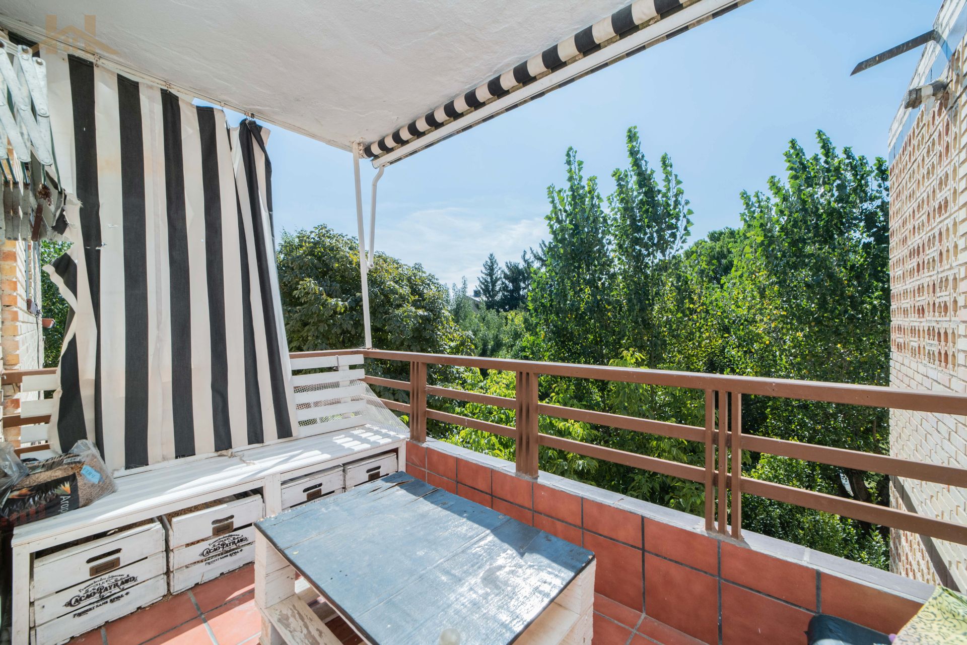 Terrace of Flat for sale in Alpedrete  with Heating, Storage room and Community pool