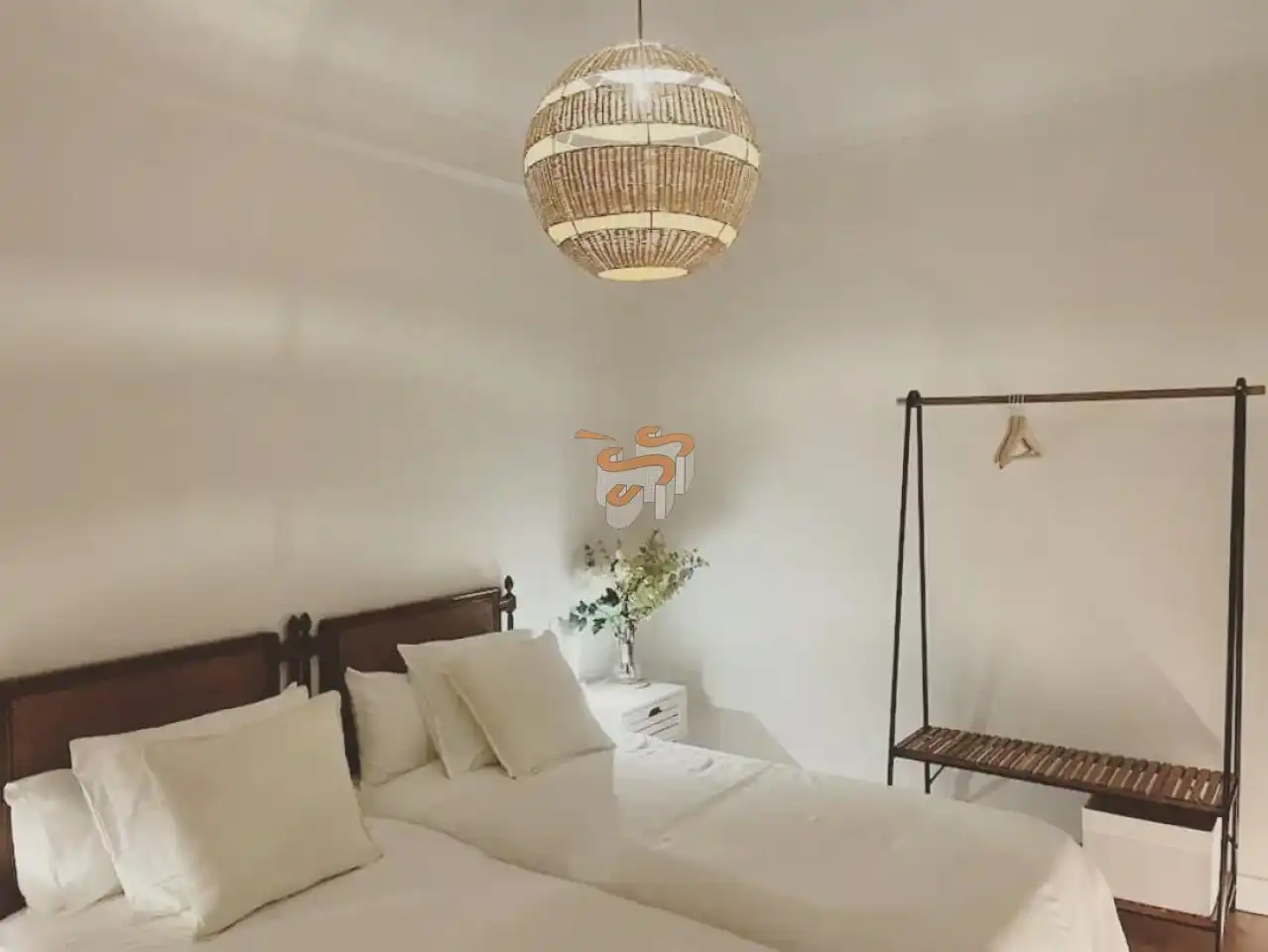 Bedroom of Flat for share in Ferrol  with Heating and Furnished