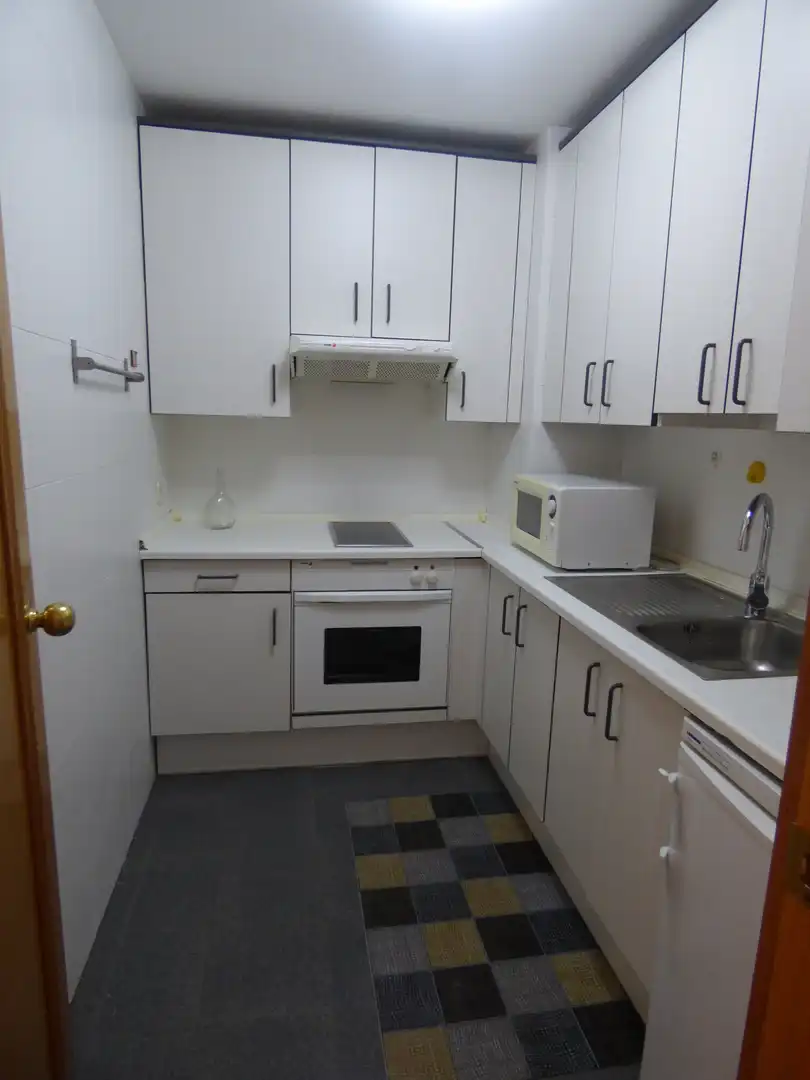 Kitchen of Flat for rent in Madrid  with Air Conditioner, Heating and Furnished