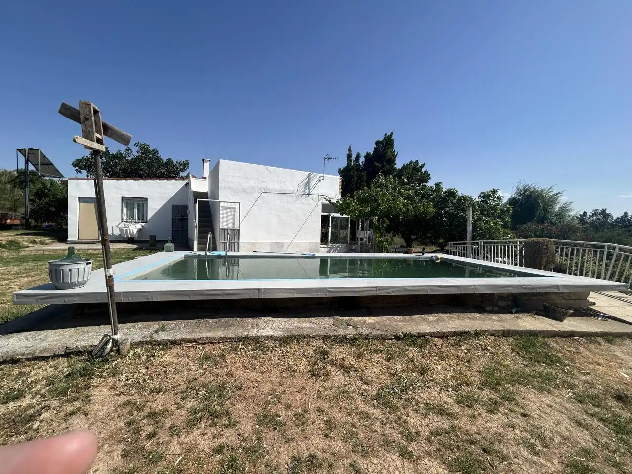 Swimming pool of Country homes for sale in Corella  with Private garden, Terrace and Storage room