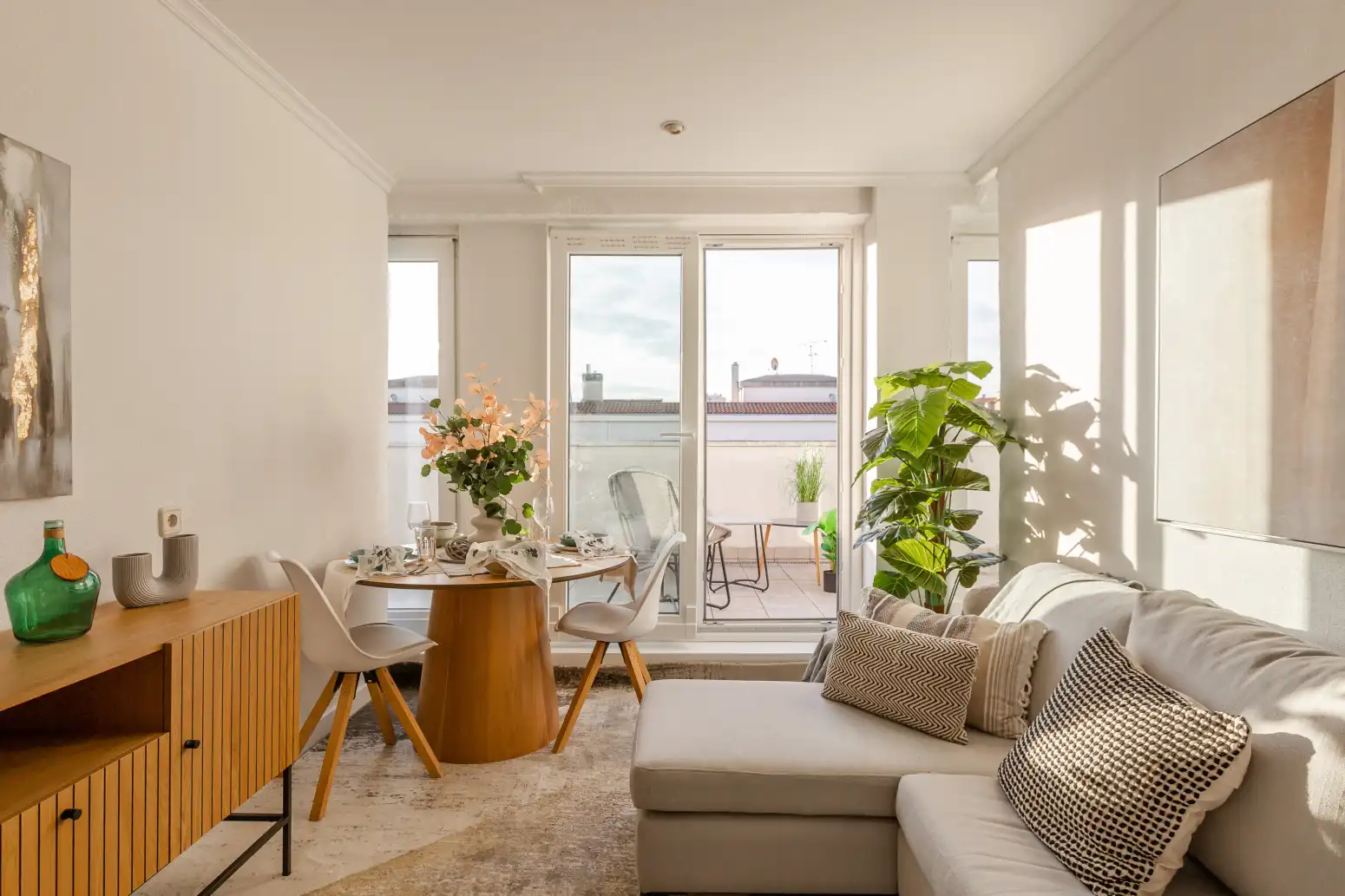 Balcony of Attic for sale in  Pamplona / Iruña  with Heating and Terrace