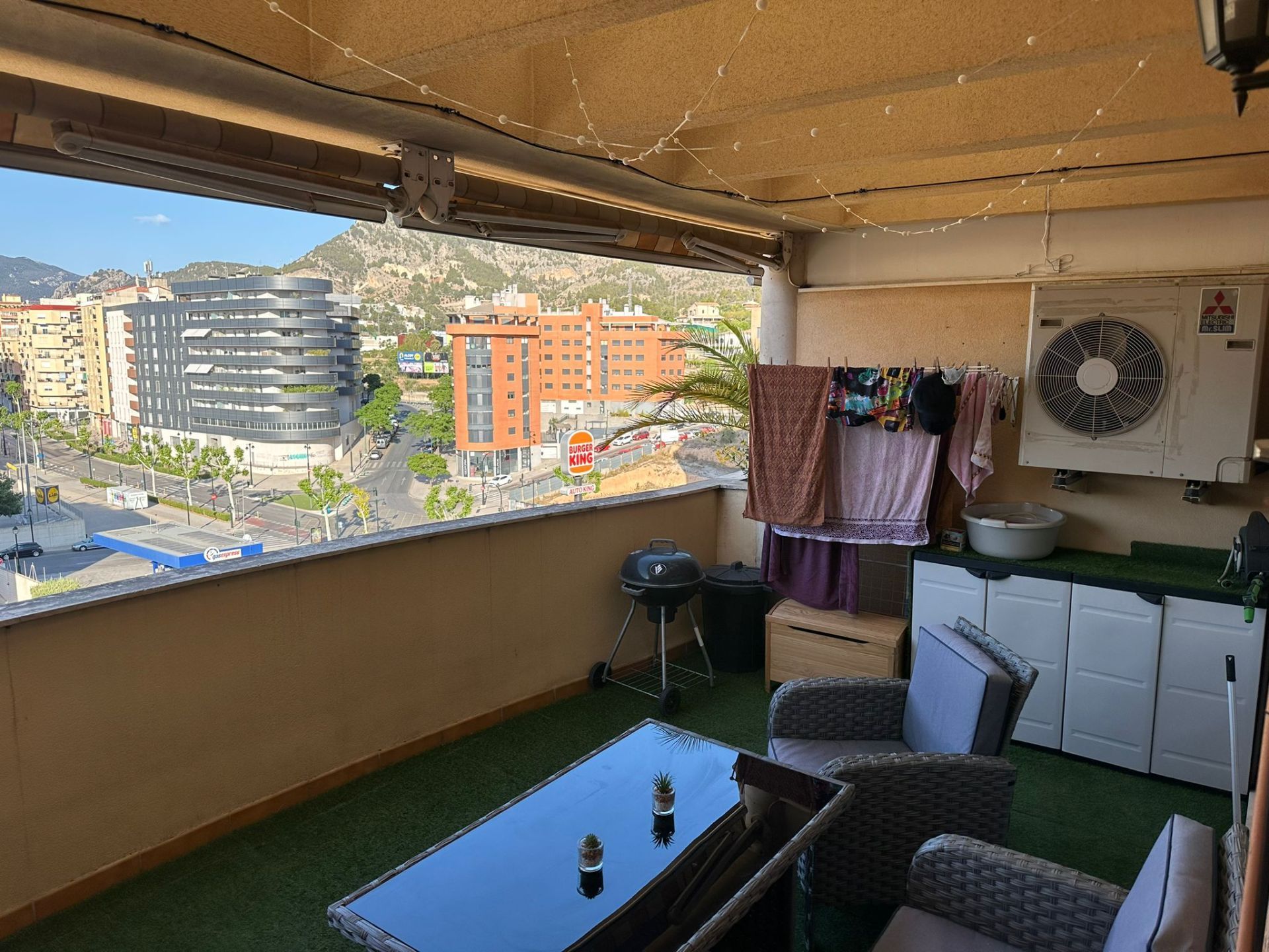 Terrassa de Àtic en venda en Alcoy / Alcoi amb Calefacció, Terrassa i Piscina comunitària