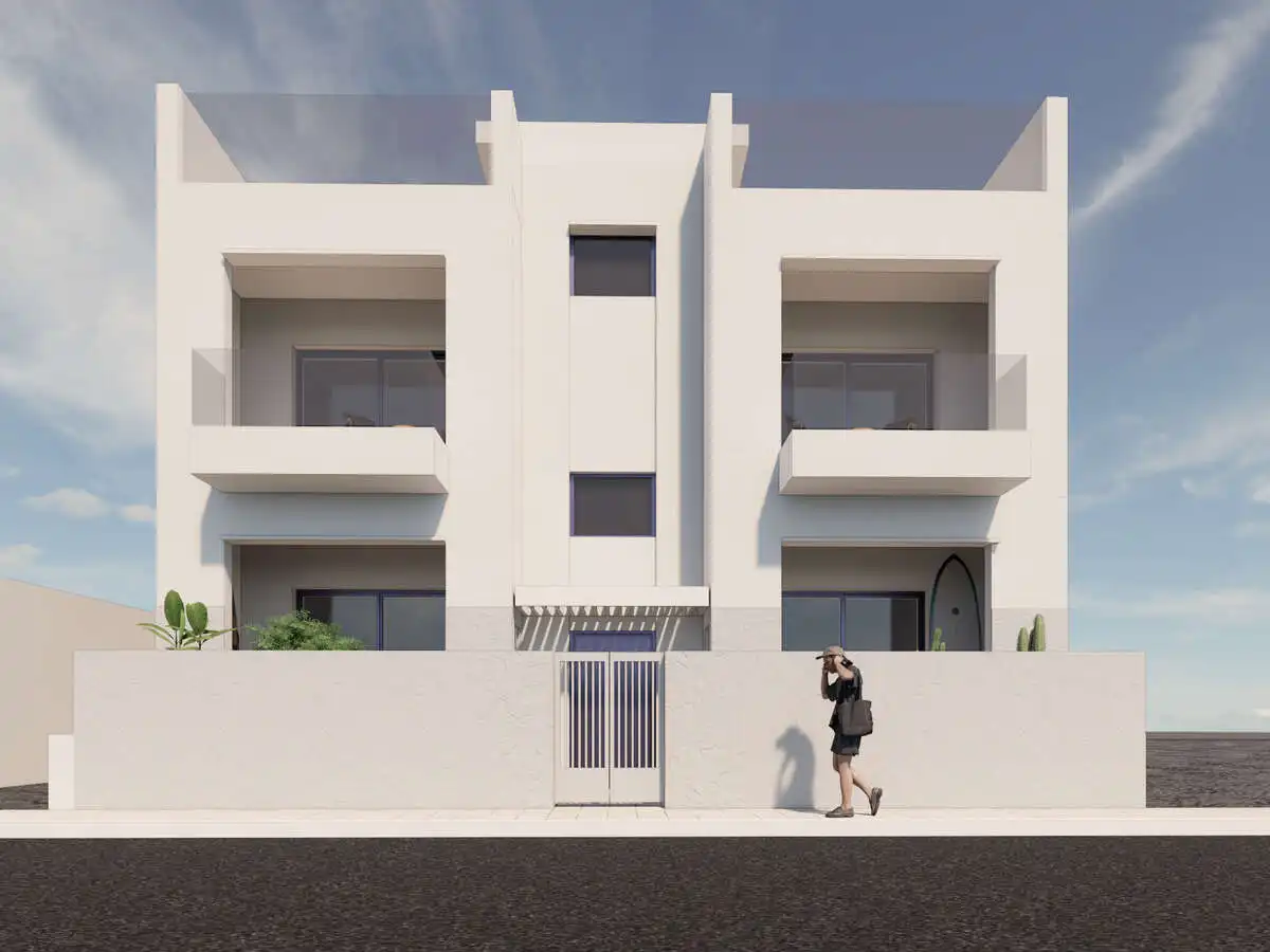 Vista exterior de Piso en venta en Tinajo con Terraza y Amueblado