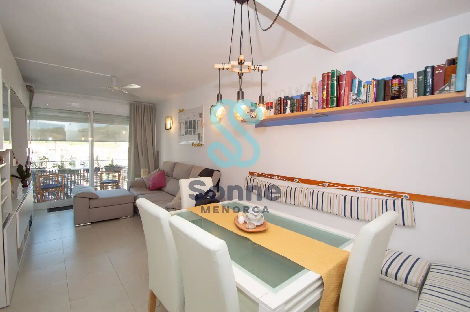 Living room of Flat for sale in Ferreries  with Air Conditioner