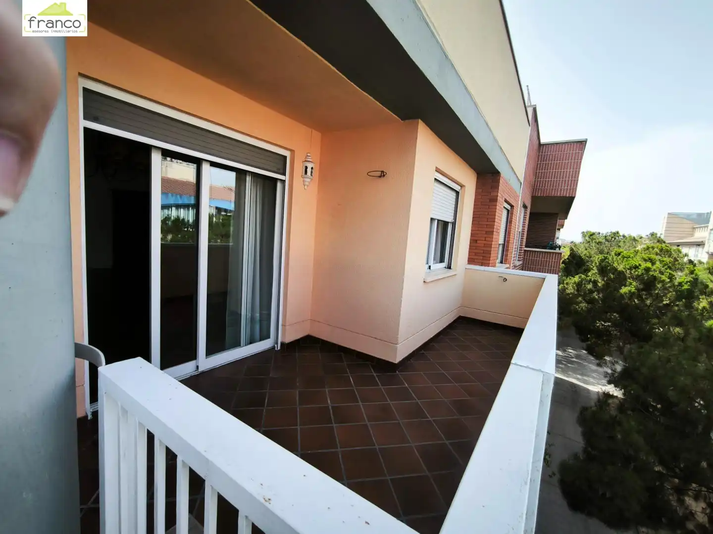 Balcony of Attic for rent in Murcia  with Air Conditioner, Heating and Terrace