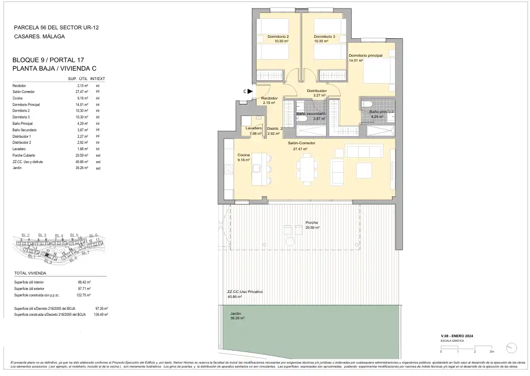 Wohnung mit Pool zum Verkauf in Casares pueblo, imagen 13