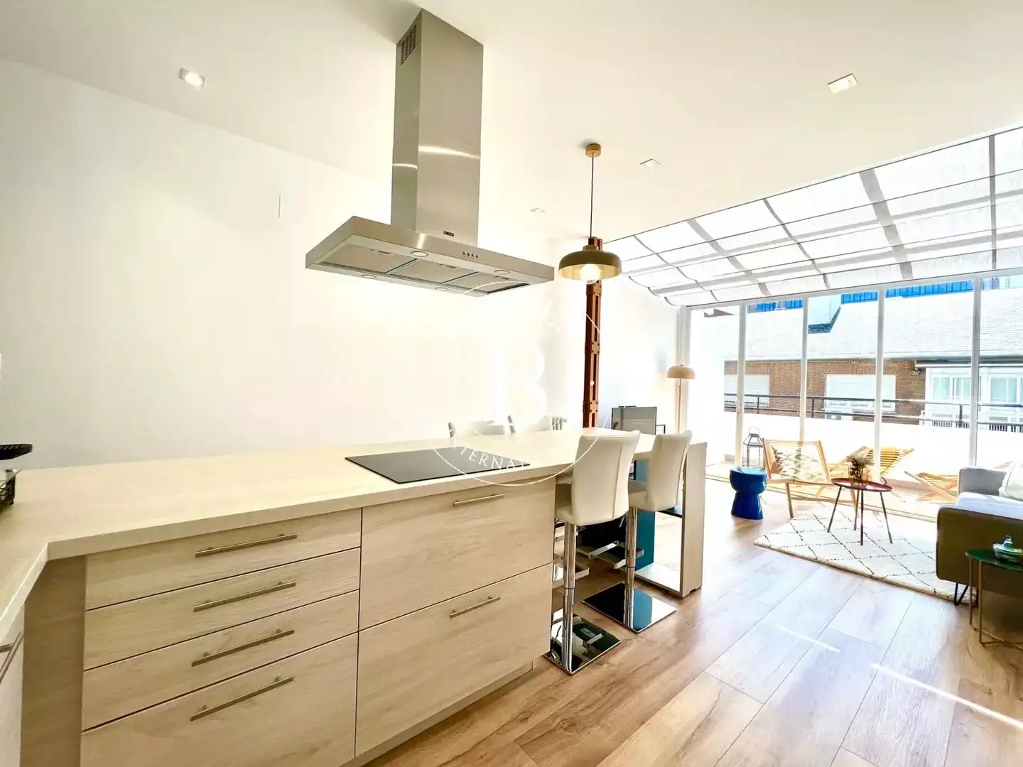 Kitchen of Attic for rent in Madrid  with Air Conditioner, Heating and Furnished
