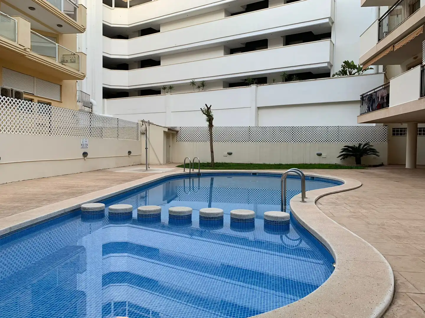 Swimming pool of Apartments for rent in Dénia  with Air Conditioner, Terrace and Furnished