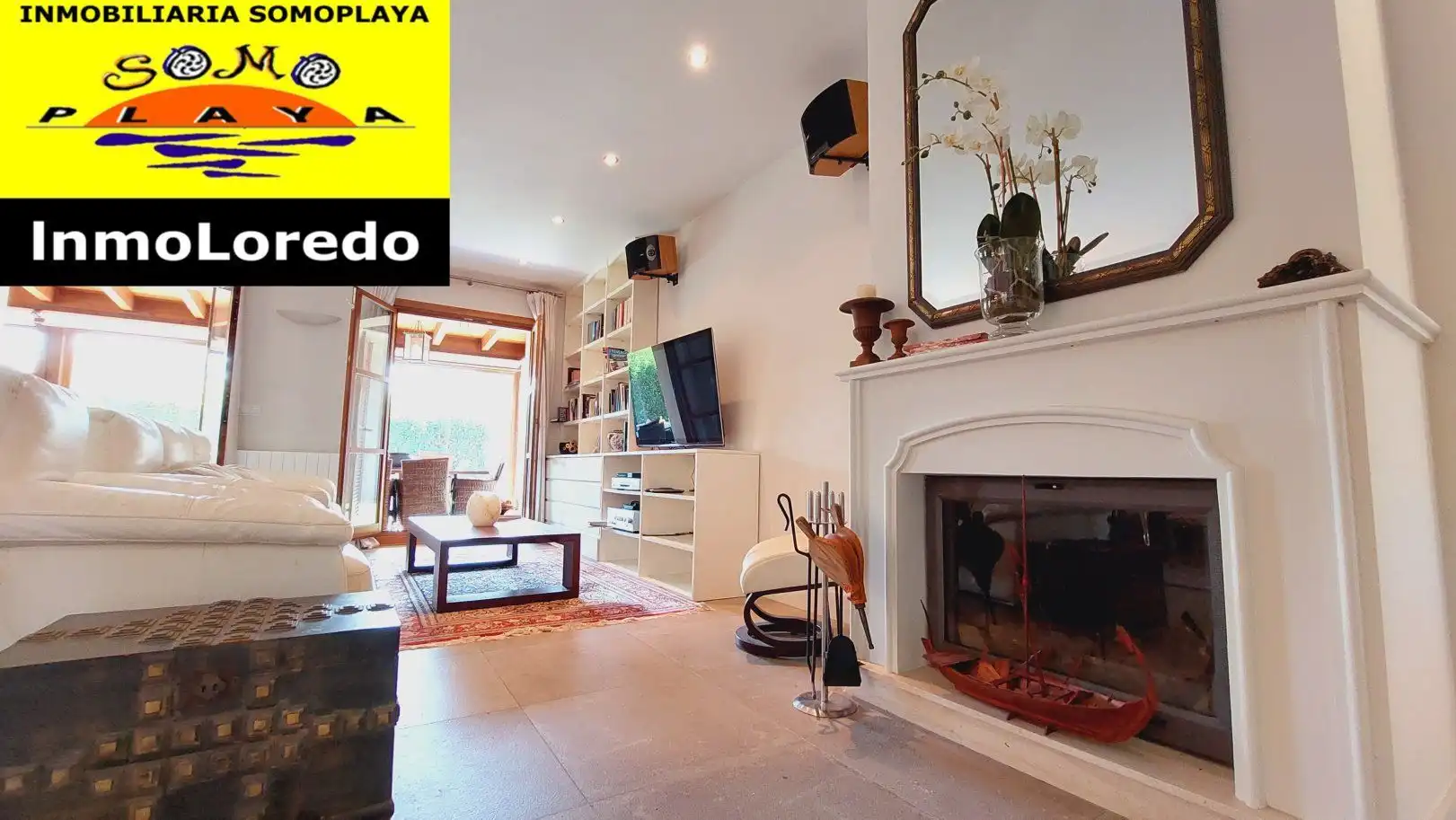 Sala d'estar de Casa o xalet en venda en Ribamontán al Mar amb Calefacció, Jardí privat i Terrassa