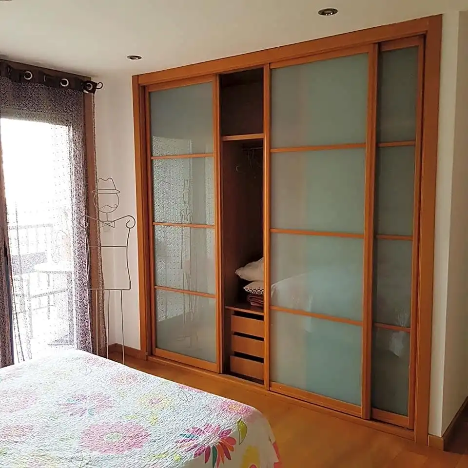 Bedroom of Flat for rent in Ourense Capital   with Heating, Parquet flooring and Terrace