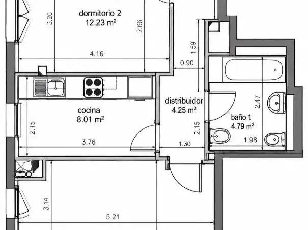 Wohnung zum Verkauf in El Campillo - Norte