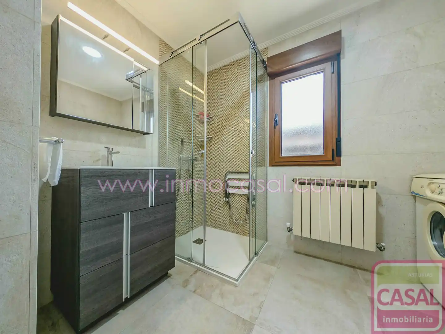 Bathroom of Flat for sale in Mieres (Asturias)  with Heating, Storage room and Furnished
