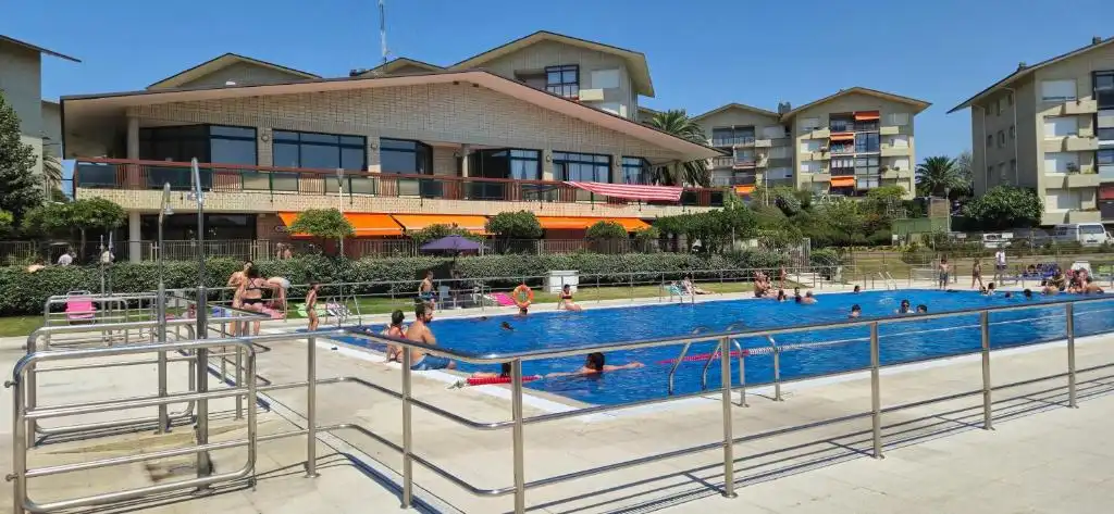 Swimming pool of Flat for rent in Sopela  with Heating and Swimming Pool
