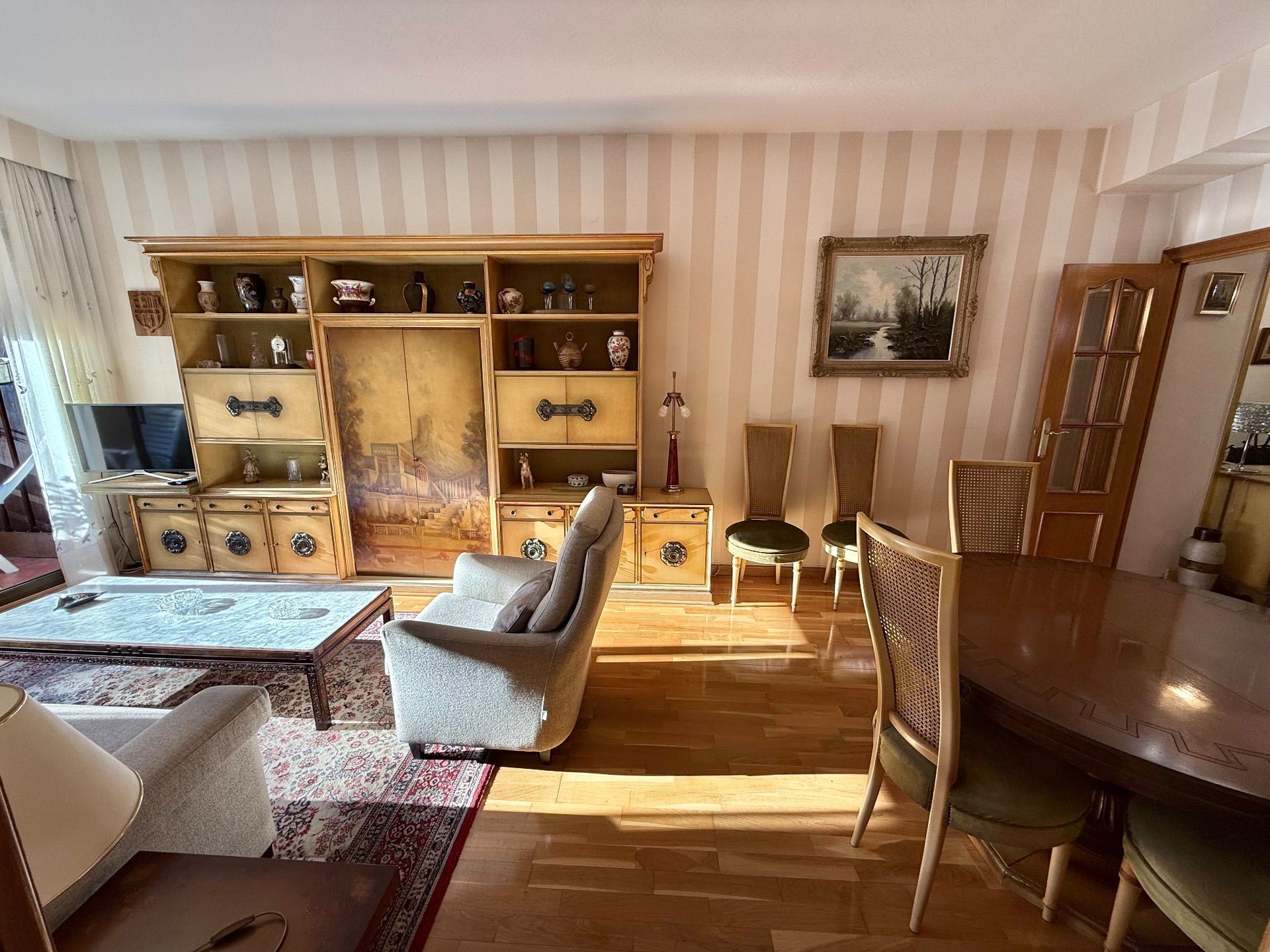 Sala d'estar de Pis en venda en  Barcelona Capital amb Terrassa