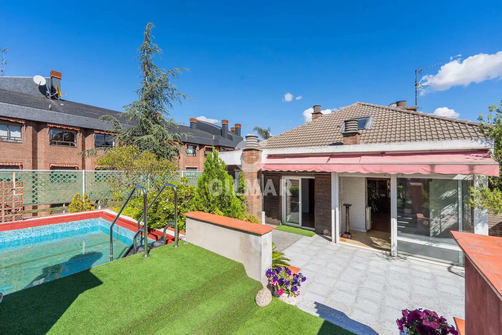 Garten von Wohnung zum Verkauf in Madrid mit Heizung, Privatgarten und Schwimmbad