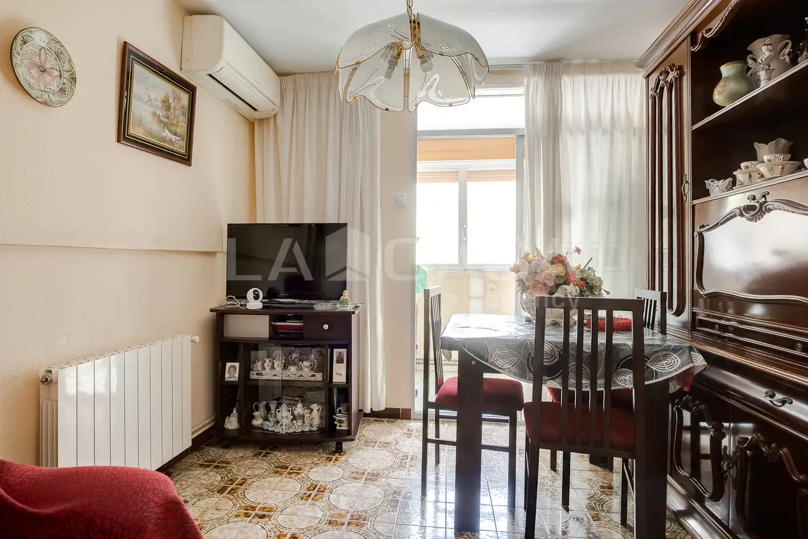 Living room of Flat for sale in  Barcelona Capital  with Heating