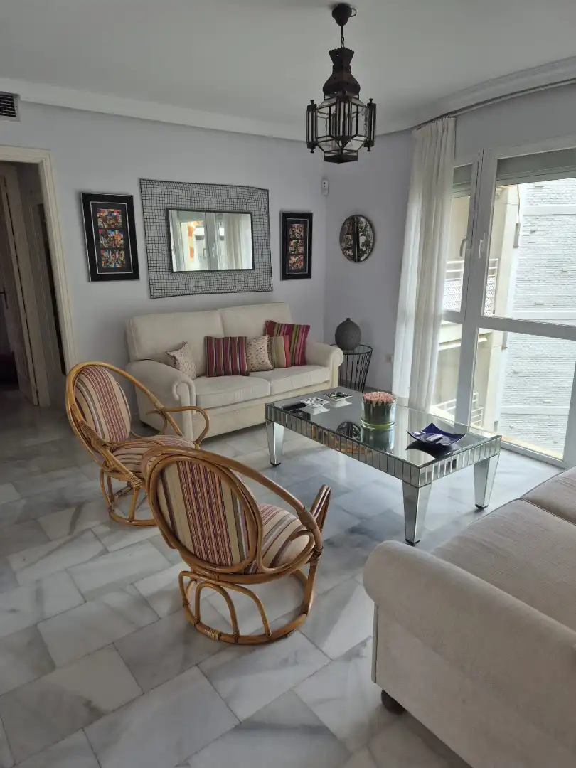 Living room of Attic for sale in Marbella  with Air Conditioner, Heating and Terrace