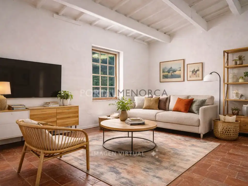 Sala d'estar de Casa o xalet en venda en Maó - Mahón