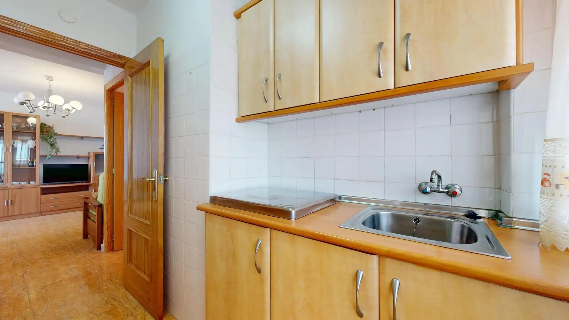 Cocina de Apartamento en venta en San Pedro del Pinatar con Amueblado y Balcón