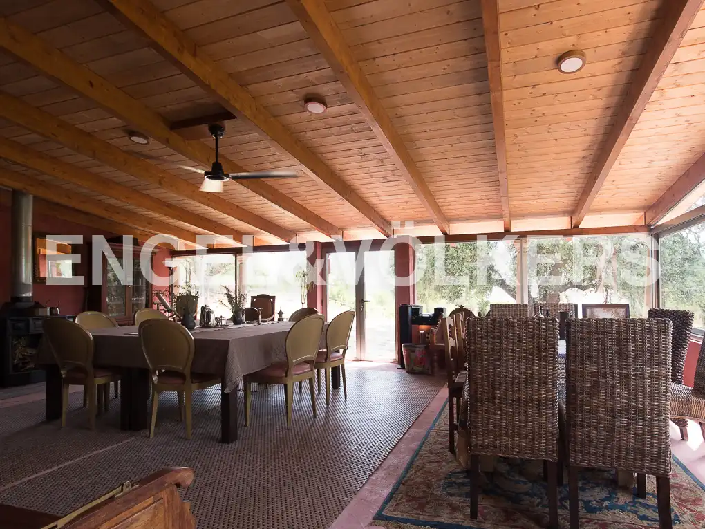 Comedor de Casa o chalet en venta en Enguera con Aire acondicionado, Calefacción y Jardín privado