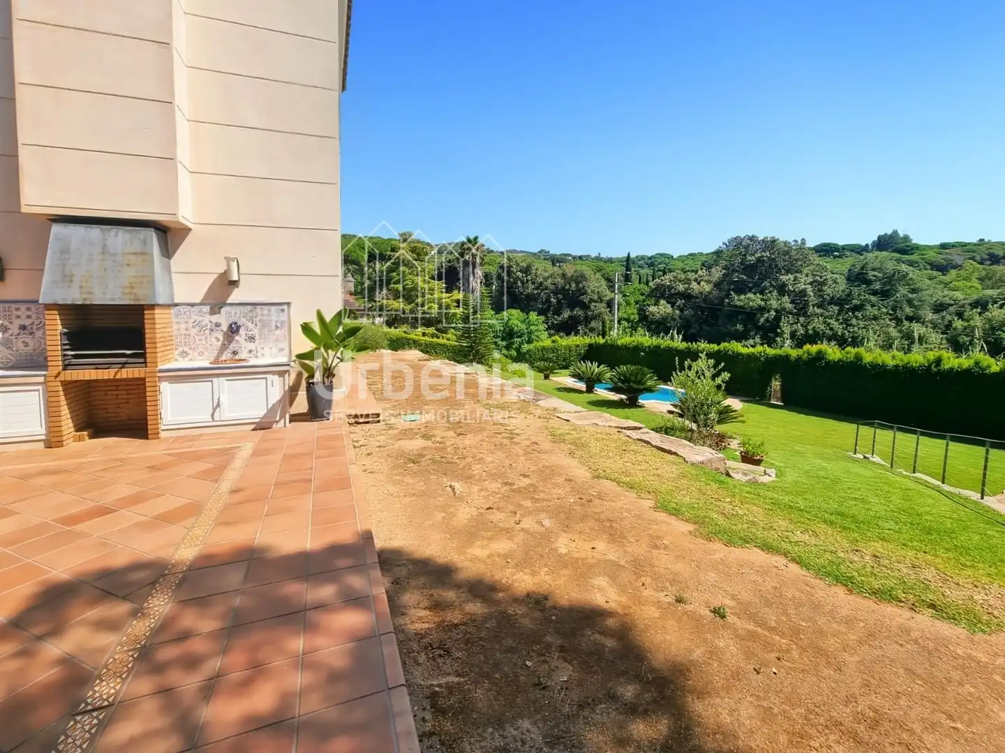 Garden of Houses for sale in Sant Andreu de Llavaneres  with Air Conditioner, Heating and Swimming Pool