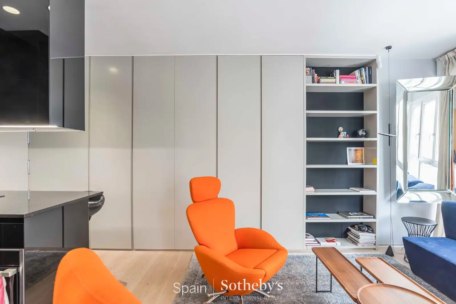 Wohnzimmer von Wohnungen zum Verkauf in Madrid mit Klimaanlage, Heizung und Terrasse