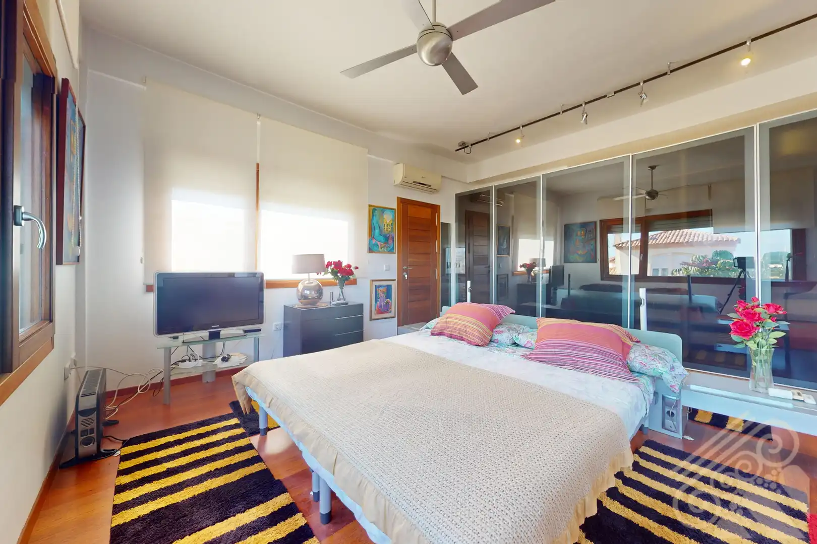 Habitación de Casa o chalet en venta en Mojácar con Aire acondicionado, Jardín privado y Parquet