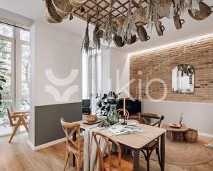 Dining room of Apartment to rent in  Barcelona Capital  with Furnished, Washing machine and Microwave