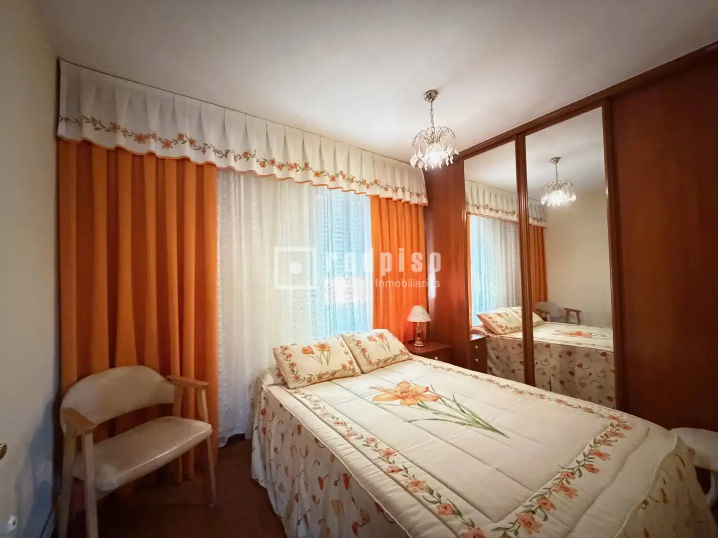 Schlafzimmer von Wohnung zum Verkauf in Leganés mit Heizung, Parkett und Terrasse