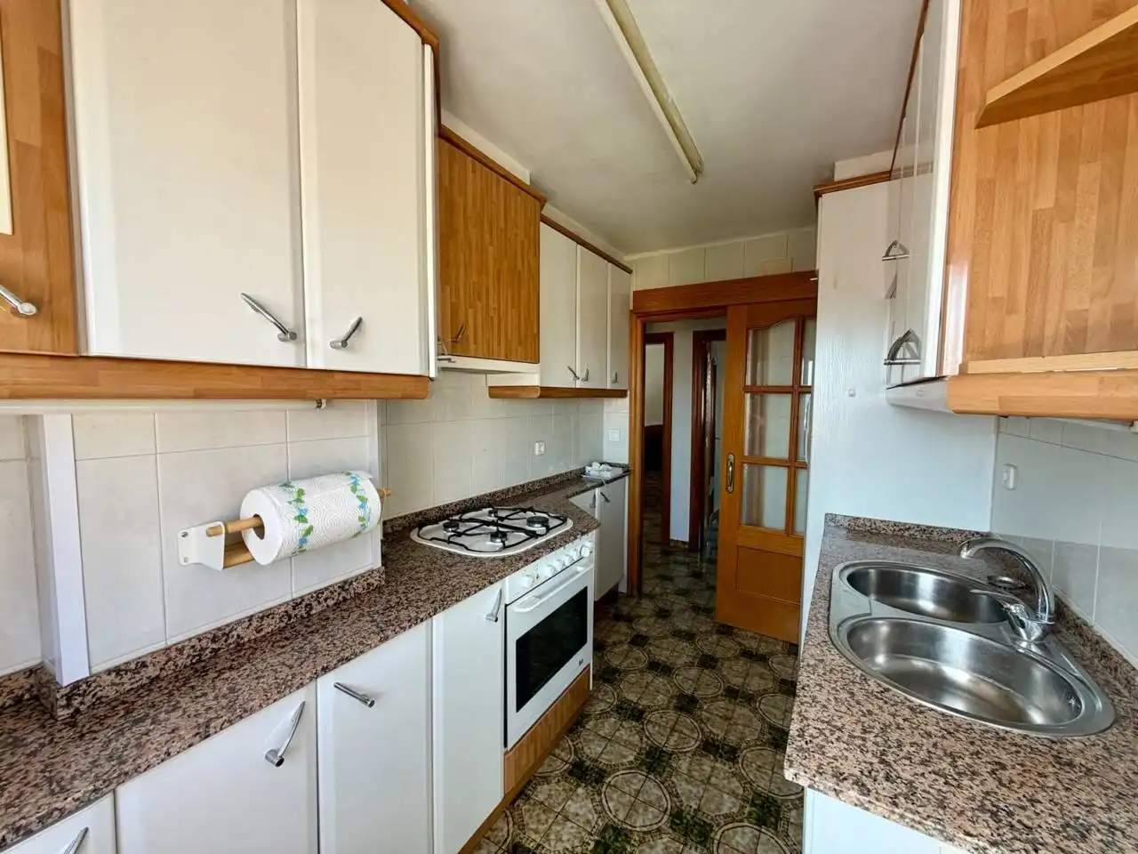Kitchen of Flat for rent in Sabadell  with Heating and Balcony