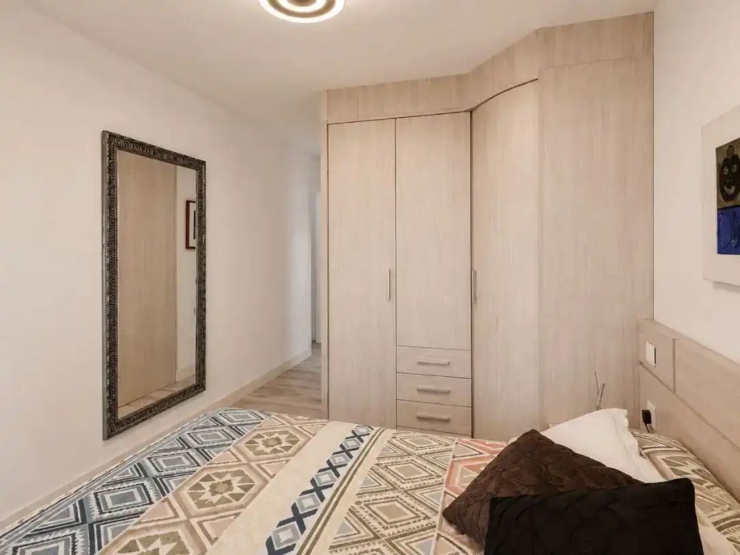 Bedroom of Flat for sale in Santander  with Swimming Pool and Balcony