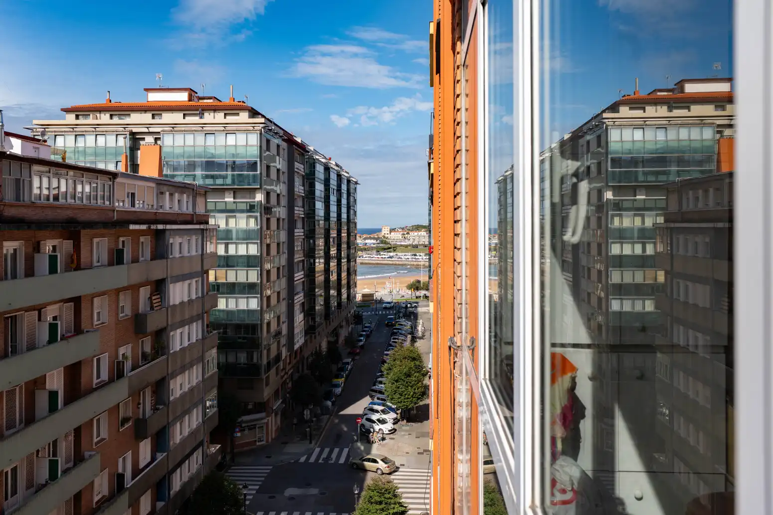 Exterior view of Flat for rent in Gijón   with Heating and Terrace