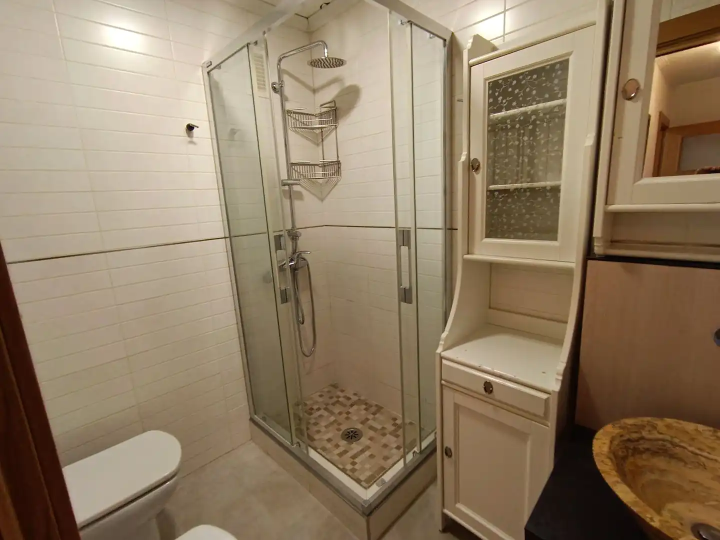Bany de Apartament en venda en Lorca amb Aire condicionat, Terrassa i Moblat