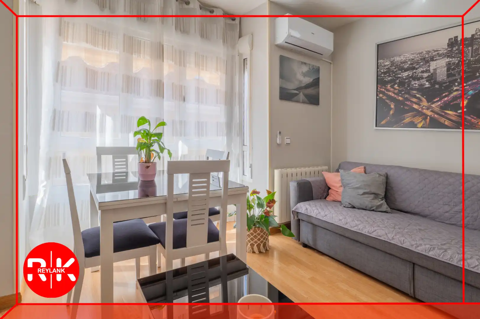 Sala de estar de Piso en venta en Coslada con Aire acondicionado, Calefacción y Horno