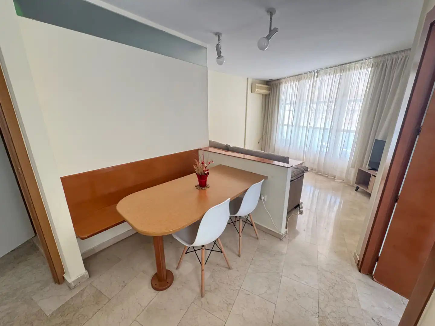 Dining room of Flat for rent in Jaén  with Air Conditioner, Heating and Terrace