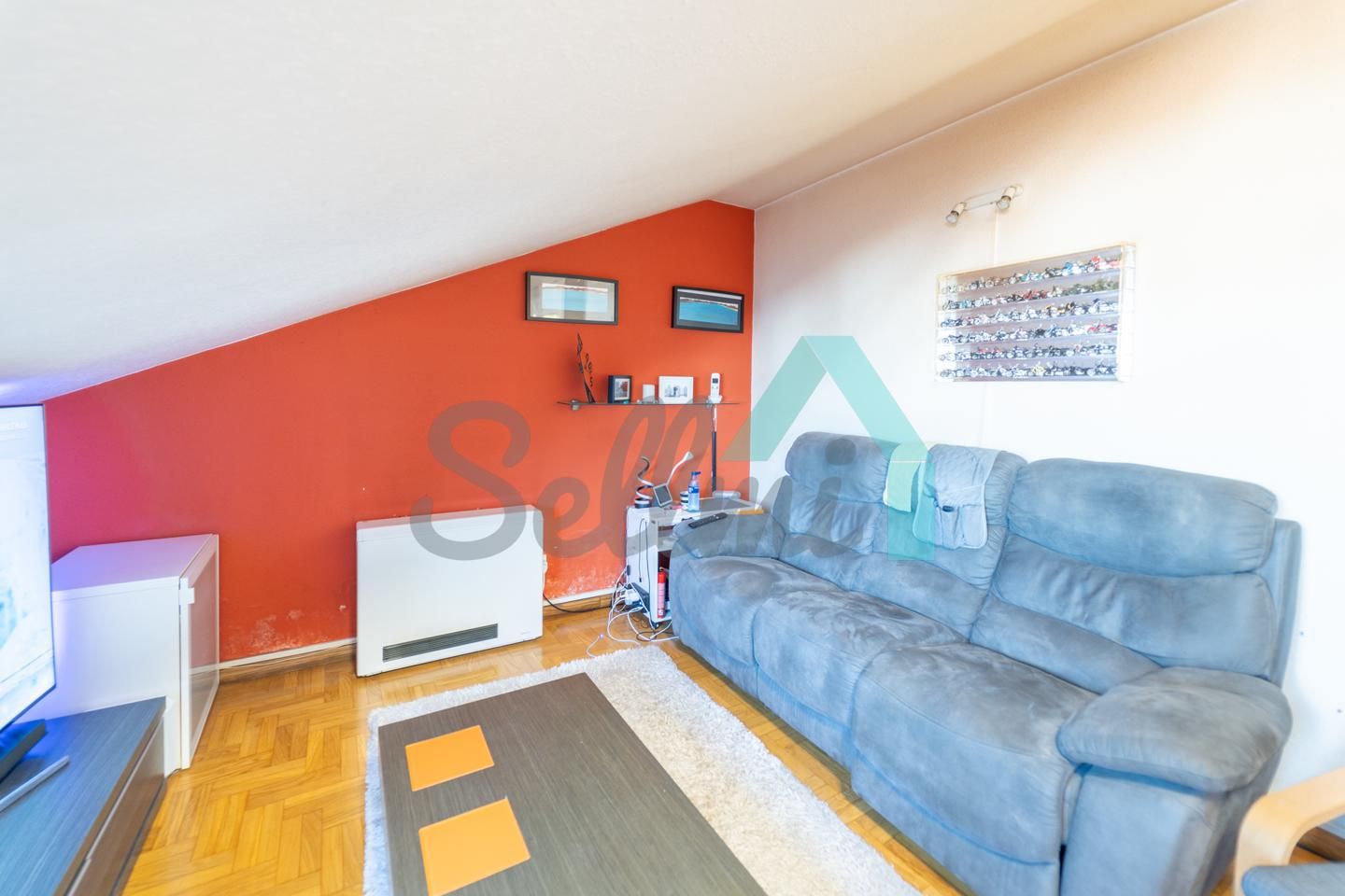 Living room of Flat for sale in Llanera  with Heating, Parquet flooring and Storage room