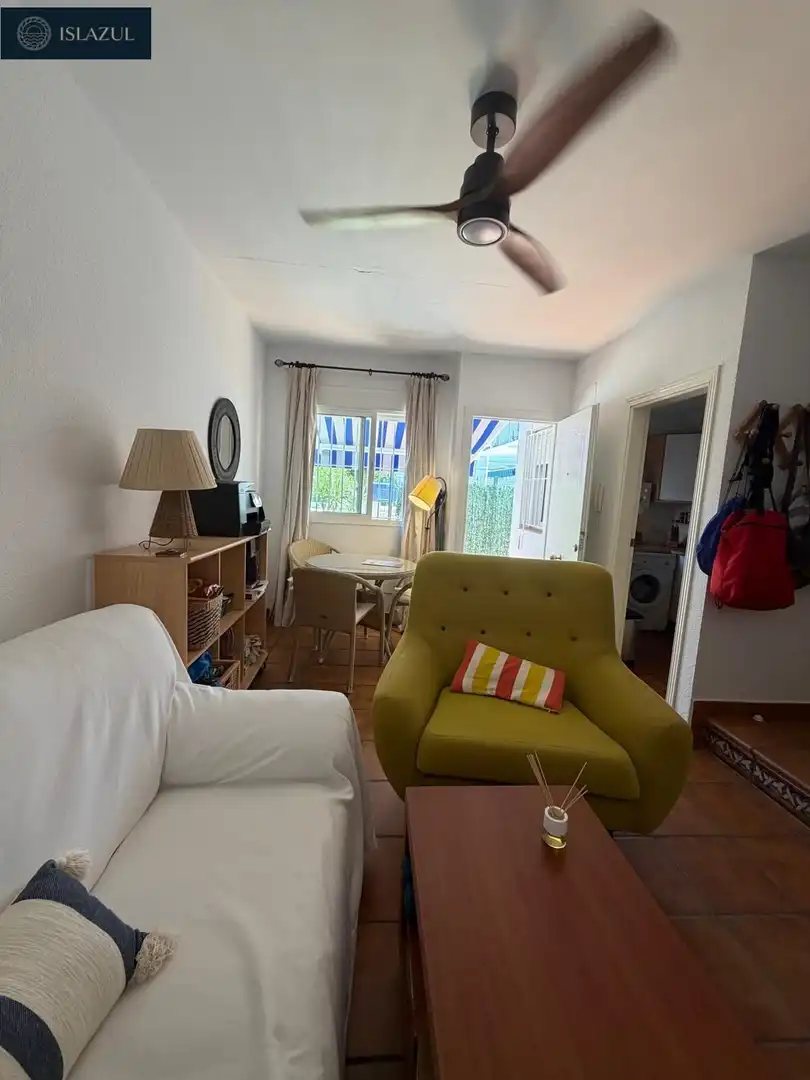 Wohnzimmer von Maisonette zum Verkauf in Islantilla mit Klimaanlage, Heizung und Privatgarten