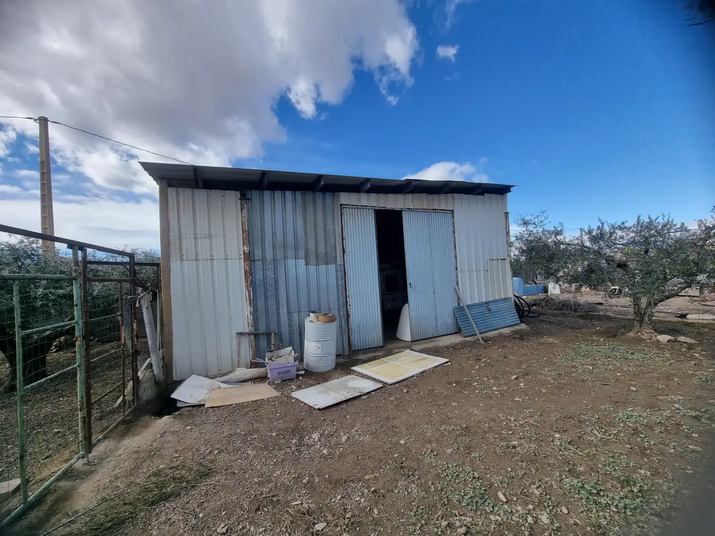 Vista exterior de Finca rústica en venta en Pechina con Aire acondicionado, Calefacción y Jardín privado