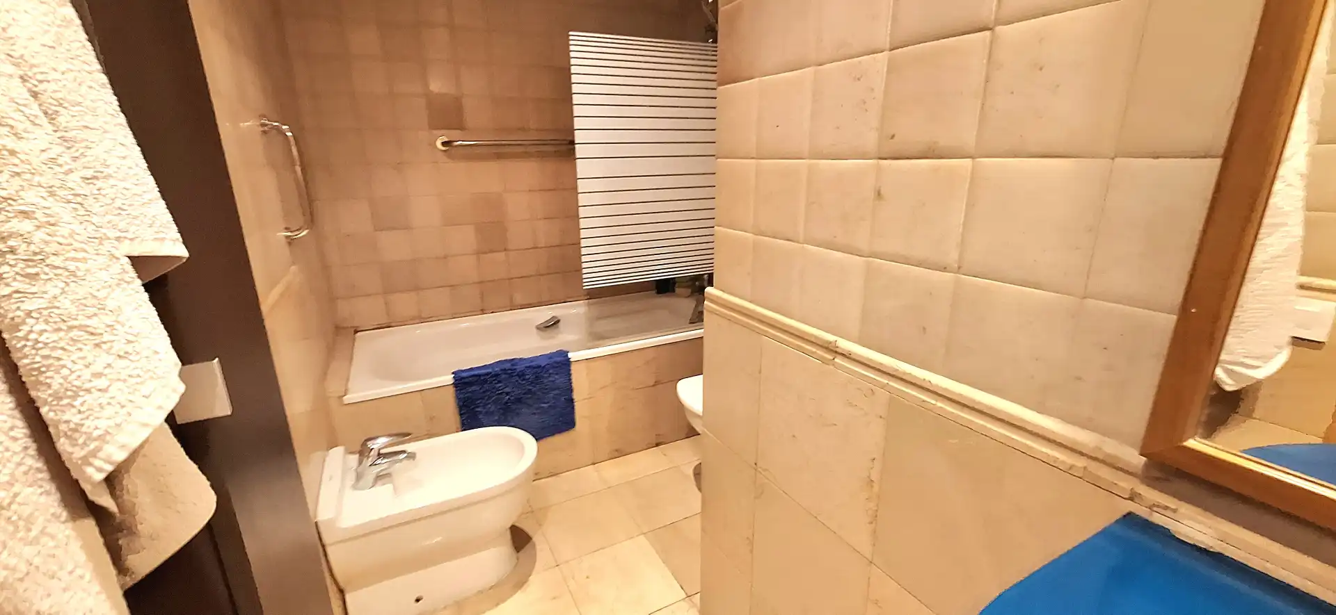 Badezimmer von Maisonette zum Verkauf in Terrassa mit Klimaanlage, Parkett und Terrasse