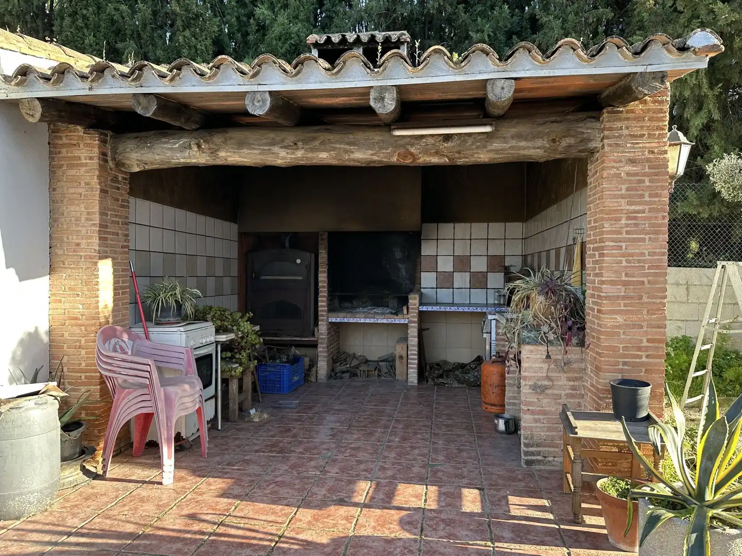 Cocina de Casa o chalet en venta en Ontinyent con Aire acondicionado, Calefacción y Jardín privado