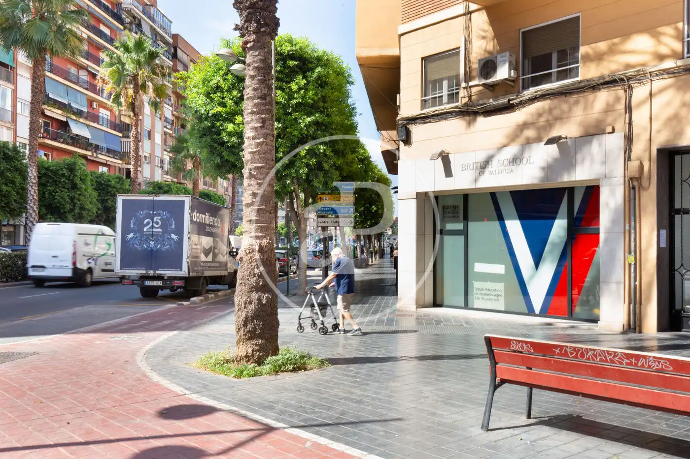 Vista exterior de Piso en venta en Valencia con Aire acondicionado, Calefacción y Jardín privado